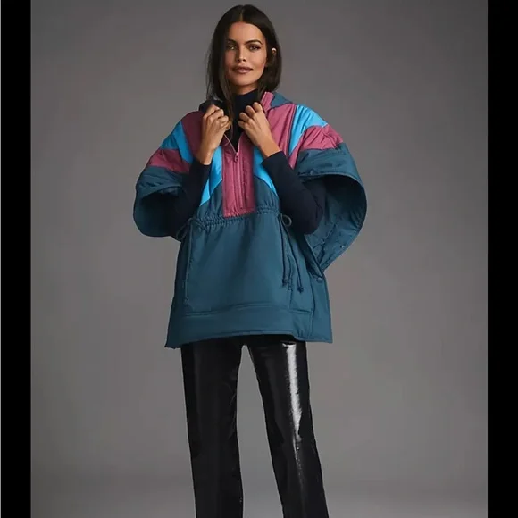 Daily Practice by Anthropologie Puffer Poncho - Picture 8 of 9